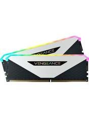 Оперативна пам’ять Corsair Vengeance RGB RT White DDR4 32 2 3600 32GB (kit 2*16GB) 3600MHz (CMN32GX4M2Z3600C18W)