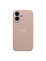 Чохол Silicone Case Full Size with Frame для Apple iPhone 17 Chalk Pink Chalk Pink (6910429738)