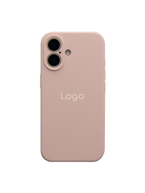 Чохол Silicone Case Full Size with Frame для Apple iPhone 17 Chalk Pink (6910429738)