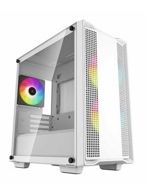 Корпус Deepcool CC360 ARGB Mini-Tower White (R-CC360-WHAPM3-G-1)