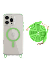 Чохол LanyardCase для Apple iPhone 16 Pro Max Green