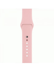 Apple Silicone Sport Band Apple Watch 42/44/45/49 mm Рожевий Pink Sand