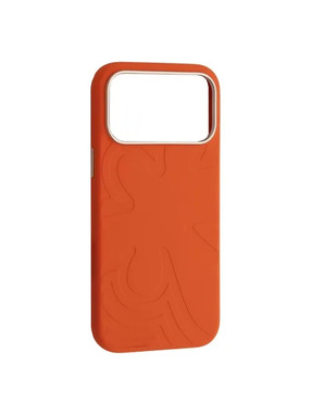 Чохол яUAG Copy Flower Liquid Silicone Case MagSafe для Apple iPhone 17 Pro Orange (6978204135)