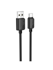 Кабель синхронізації Hoco X113 USB to Type-C 60W 1m Black Black