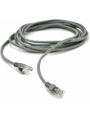 Мережевий патч-корд Ritar CCA Q300 Cat.5e UTP Чорний Black 2 2m Black (PCR-CCA / 2Bk)