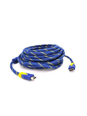 Кабель передачі відео Voltronic v.1.4 HDMI to HDMI 20m Black/Yellow