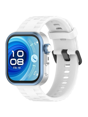 BeCover Ribbed Tape Huawei Watch Fit 3 White (714115)