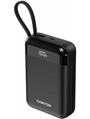 Павербанк Canyon OnPower 204 1xUSB-C + 1xUSB-A 22,5W 20000mAh Black (CNS-CPB204B)