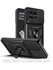 Чохол BeCover Military для Tecno Camon 30 Black (712170)