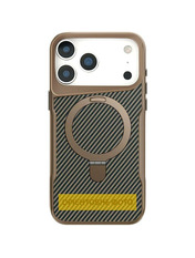 Чохол Metal Buttons Magsafe для Apple iPhone 17 Gold