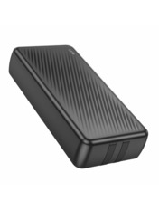 Павербанк Borofone BJ57A Graceful 1xUSB-C + 2xUSB-A 22,5W 20000mAh Black