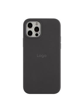 Чохол Silicone Case Full Size (AA) для Apple iPhone 12 Pro Max Dark Gray (6903852147)