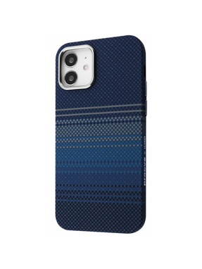 Чохол Proove Gleam Case with Magnetic Ring для Apple iPhone 12/12 Pro Blue Stripes (PCGCIP120P64)