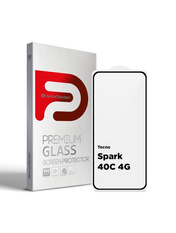 Захисне скло ArmorStandart Pro для Tecno Spark 40C 4G Глянсова BOX глянсове (ARM87298) Black