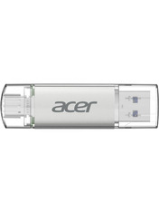 USB накопичувач Acer UT300 Dual Drive USB-C & USB-A 128GB Silver (UT300-128GB)
