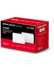 Wi-Fi-машрутизатор Mercusys Halo H80X (2-pack) Wi-Fi Mesh системи