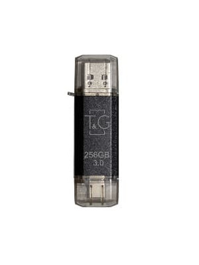 USB накопичувач T&G 009 Star 256GB Black (TG009TC-256GBK3)
