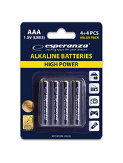 Батарейка Esperanza AAA Alkaline 8 8шт (EZB104)