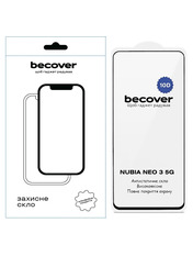 Захисне скло BeCover 10D для Nubia Neo 3 5G глянсове (714762) Black