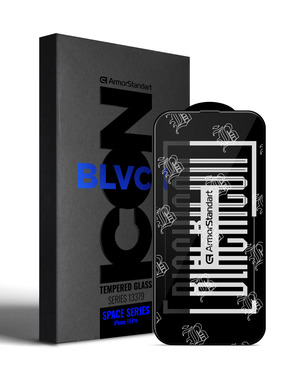 Захисне скло ArmorStandart Space Black Icon для Apple iPhone 15 Pro глянсове (ARM68227)