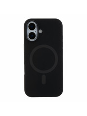 Чохол Silicone Case with MagSafe для Apple iPhone 16 Black Black (6941857302)