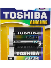 Батарейка Toshiba D (R20, LR20) Carbon-Zinc 2шт (00152596)