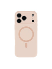 Чохол Glow Silicone Case Full Camera with Magsafe для Apple iPhone 18 Pro Max Pink Pink (6987102354)