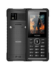 Кнопковий телефон Nomi i2420 Black/Grey