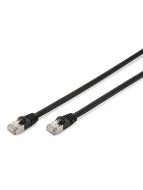 Мережевий патч-корд Digitus Professional Cat.6 S/FTP 1m Black (DK-1644-010/BL-OD)
