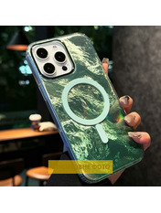 Чохол Shiny Mountain (MagFit) для Apple iPhone 17 Green
