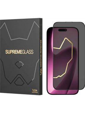 Захисне скло iLera DeLuxe Incognito для Apple iPhone 17 Pro глянсове Black