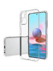 Чохол 1,5mm Full Camera для Xiaomi Redmi Note 10/Note 10S Transparent Transparent (6981347052)