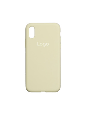 Чохол Silicone Case Full Size (AA) для Apple iPhone X/XS Mellow Yellow (6937184025)
