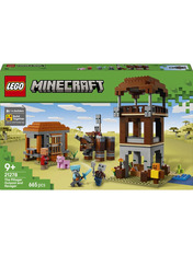 Lego Minecraft Аванпост розбійників та спустошувач 665 деталей (21278) Конструктори