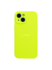 Чохол Silicone Case Full Size with Frame для Apple iPhone 15 Shiny Green Shiny Green (6983174052)