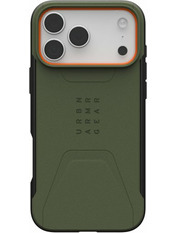 Чохол UAG Civilian Magsafe для Apple iPhone 17 Pro Max Orange Orange (6905728143)