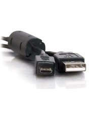 Кабель синхронізації ATcom USB to microUSB 0,8 0,8m Black (9174)