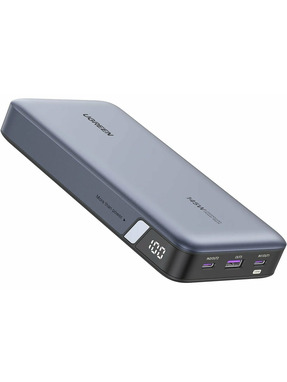 Павербанк Ugreen PB205 2xUSB-C + 1xUSB-A 65W 25000mAh Grey (90597A)