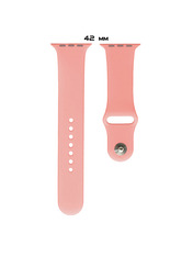  Silicone Sport Band Apple Watch 42/44/45/49 mm Рожевий Pink