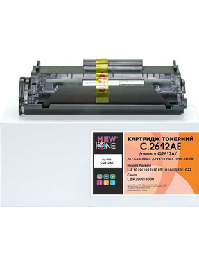 NewTone C.2612AE (HP Q2612A/Canon 703) Black (C.2612AE)