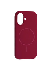 Чохол Silicone Case with MagSafe для Apple iPhone 17 Red