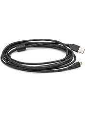 Кабель синхронізації PowerPlant USB to microUSB Black 3 3m Black (CA911011)