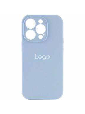 Чохол Silicone Case Full Size with Frame для Apple iPhone 15 Pro Max Sky Blue (6984073152)