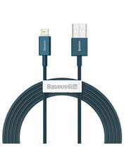 Кабель синхронізації Baseus Superior Series USB to Lightning 12W 2m Blue (CALYS-C03)