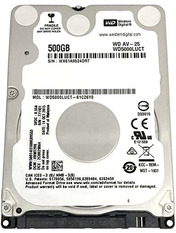 HDD накопичувач Western Digital AV-25 500GB 5400rpm 16MB 2.5" (WD5000LUCT) Refurbished