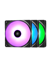 Корпусний вентилятор Deepcool RF120 (RF120 3 x FAN) Black