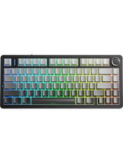 Клавіатура Aula F75 Gasket Black/Gray Reaper Switch (6948391209913) Black/Gray