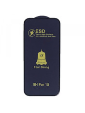 Захисне скло ESD 5D Anti-static для Apple iPhone 4/4S Black (OEM) глянсове