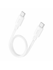Кабель синхронізації Hoco X96 Hyper Type-C to Type-C White 60W 0,25m White