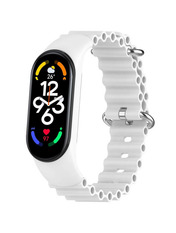 Pino Ocean Band Mi Band 4/5/6/7 Білий White